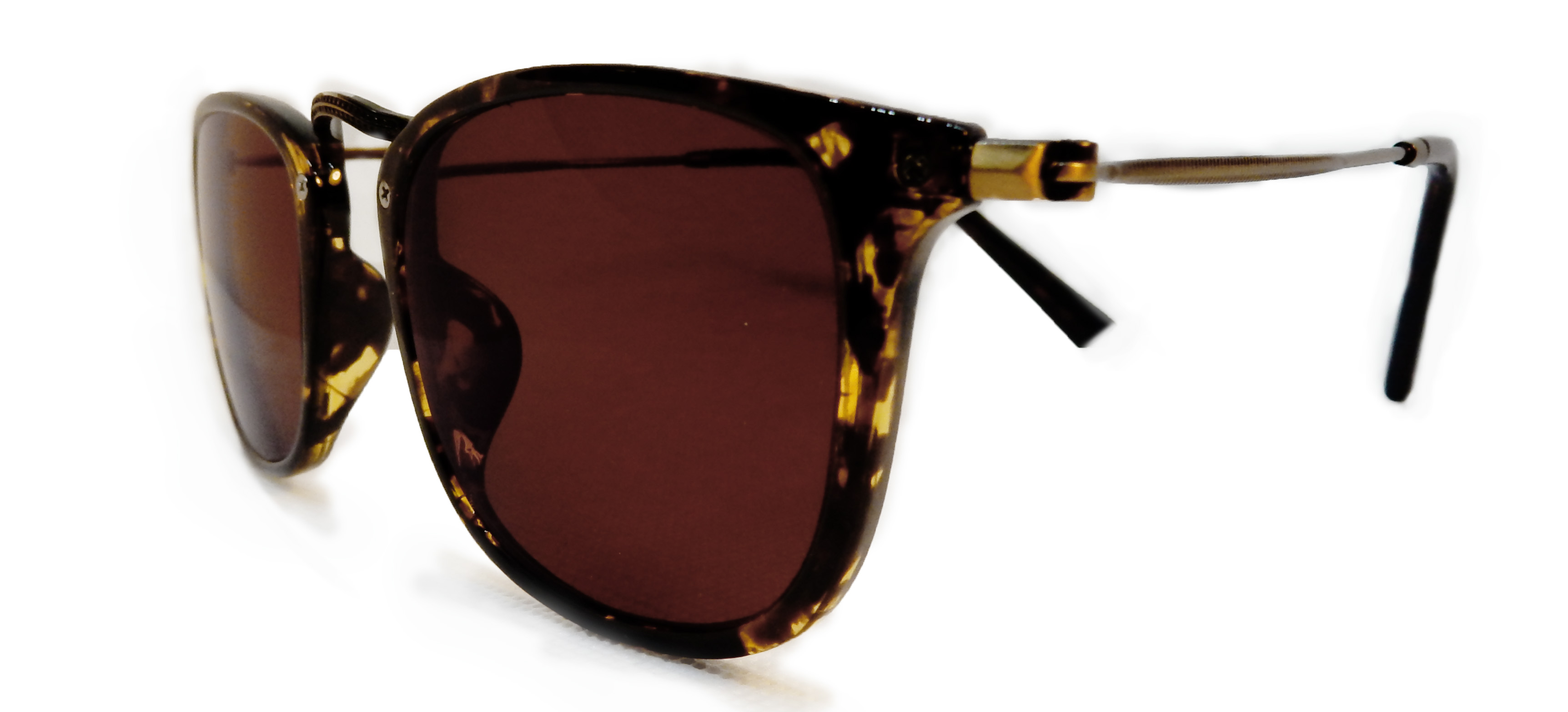 Black Big Sunglasses with Temple Design