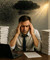 businessman emotionally drained