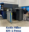 Keith Miller with KM-1 Press