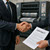 Shaking hands over contract